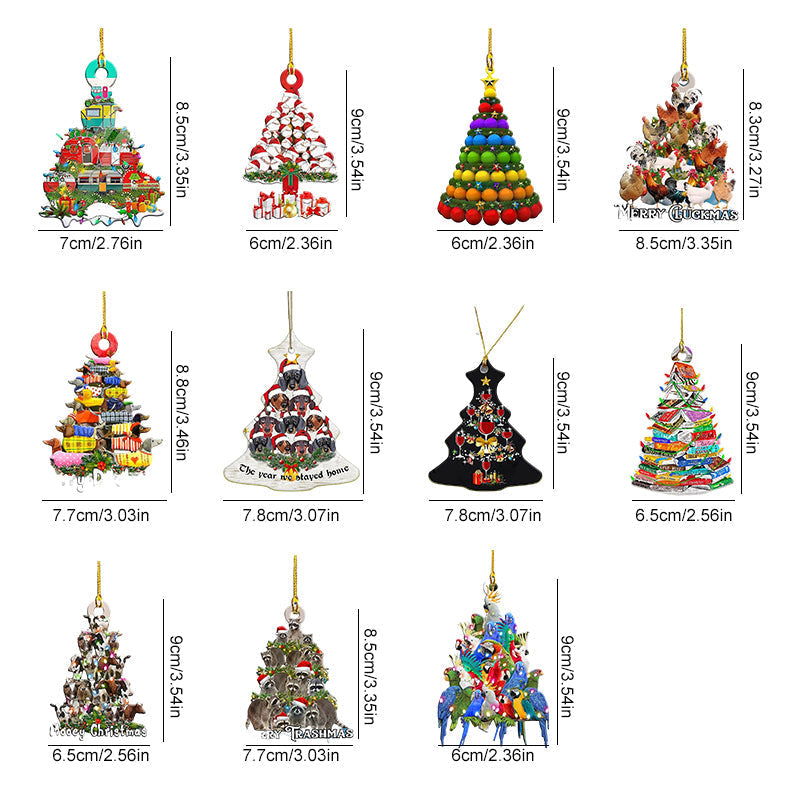 Yeouu | Funny Animal Christmas Ornaments