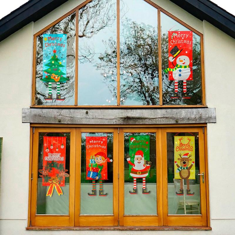 Yeouu | Merry Christmas Door Banner Hanging Ornament
