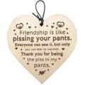 Yeouu | Friendship Wood Pendant Christmas Tree Decor
