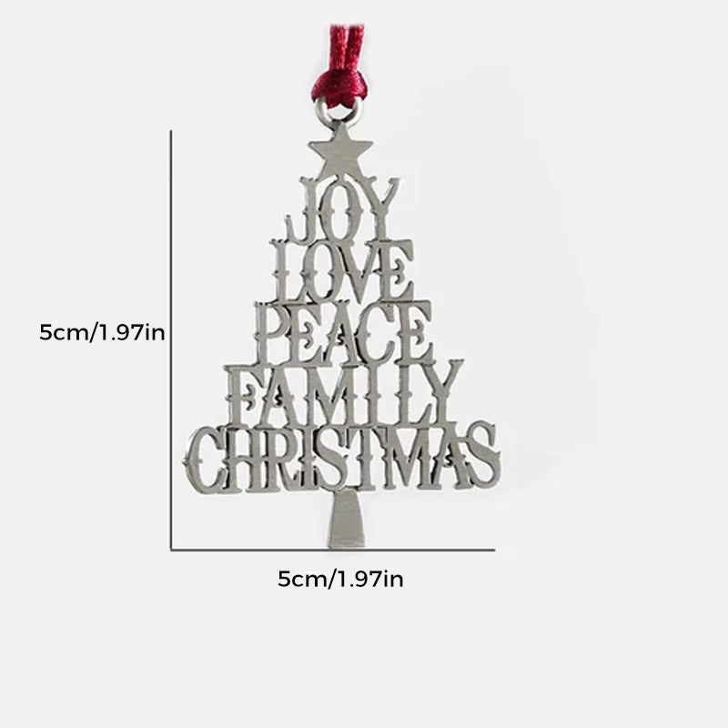 Yeouu | Solid Tin Christmas Decoration