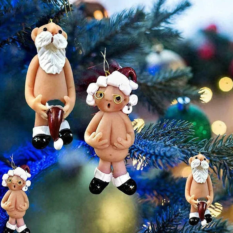 Yeouu | Santa Claus Pendant Resin Christmas Decoration