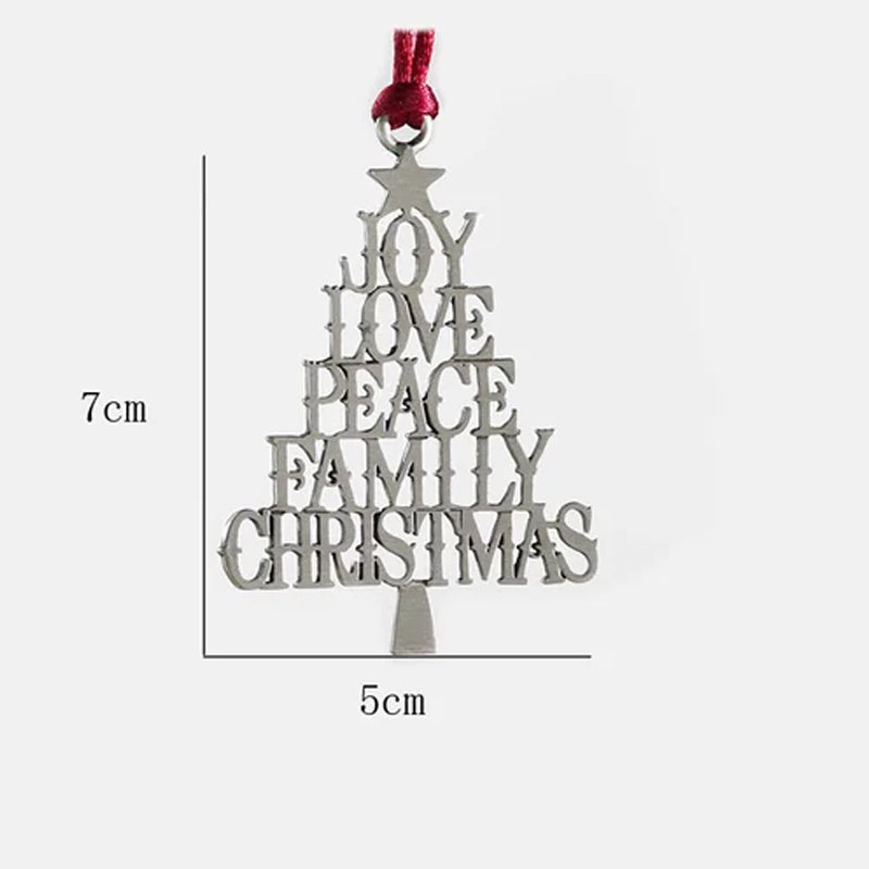 Yeouu | Solid Tin Christmas Decoration