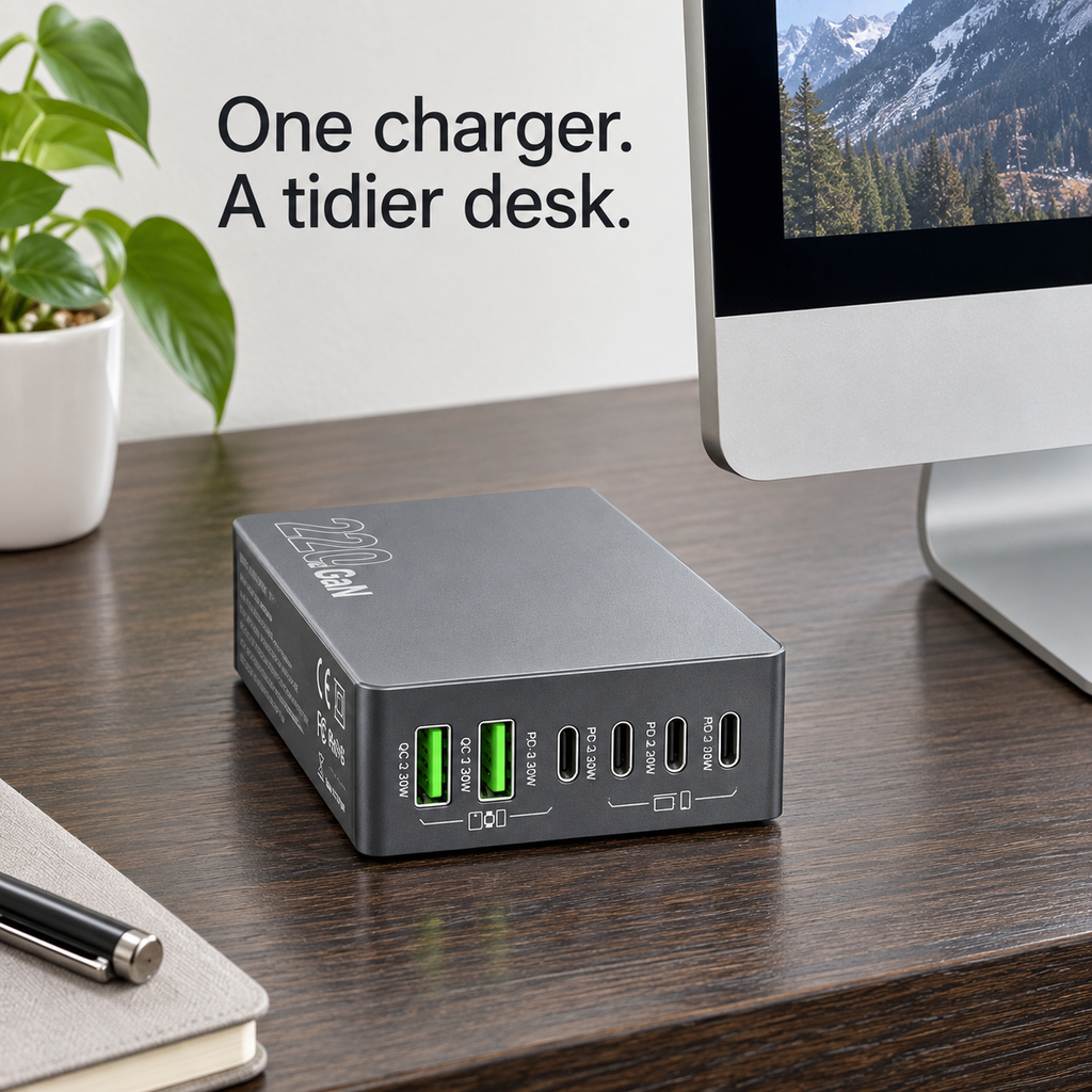 Power Tower Desktop Charging Station