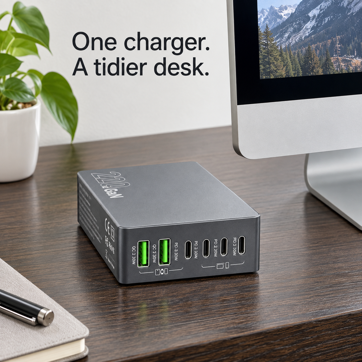 Power Tower Desktop Charging Station