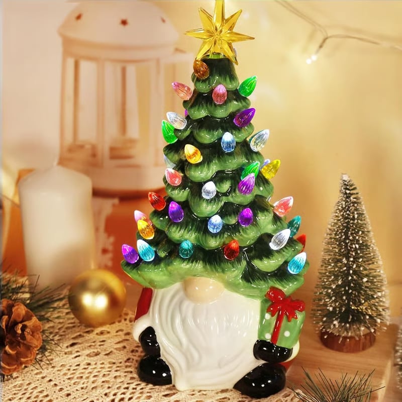Yeouu | GnomeLight Christmas Gnome – Illuminating DIY Decoration Tree with LED