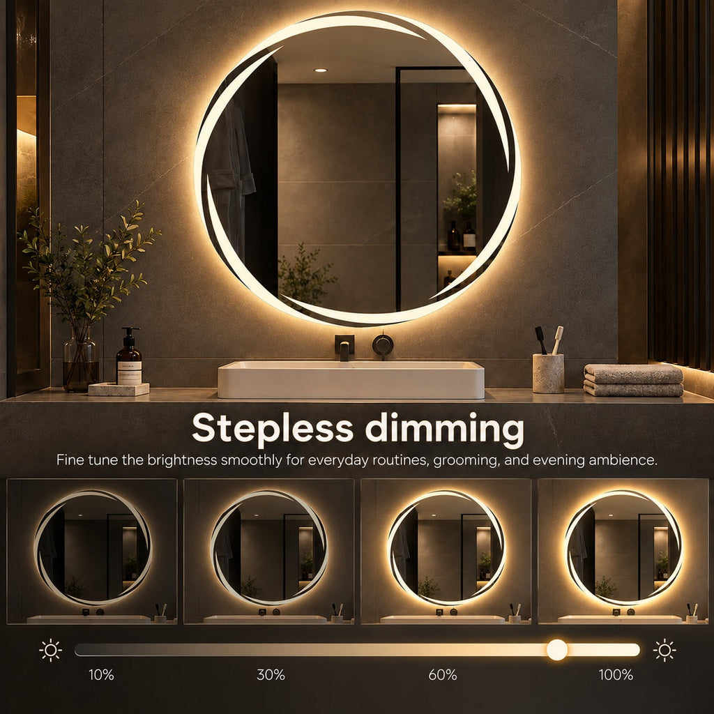 Morning Glow Artsy Smart LED Mirror