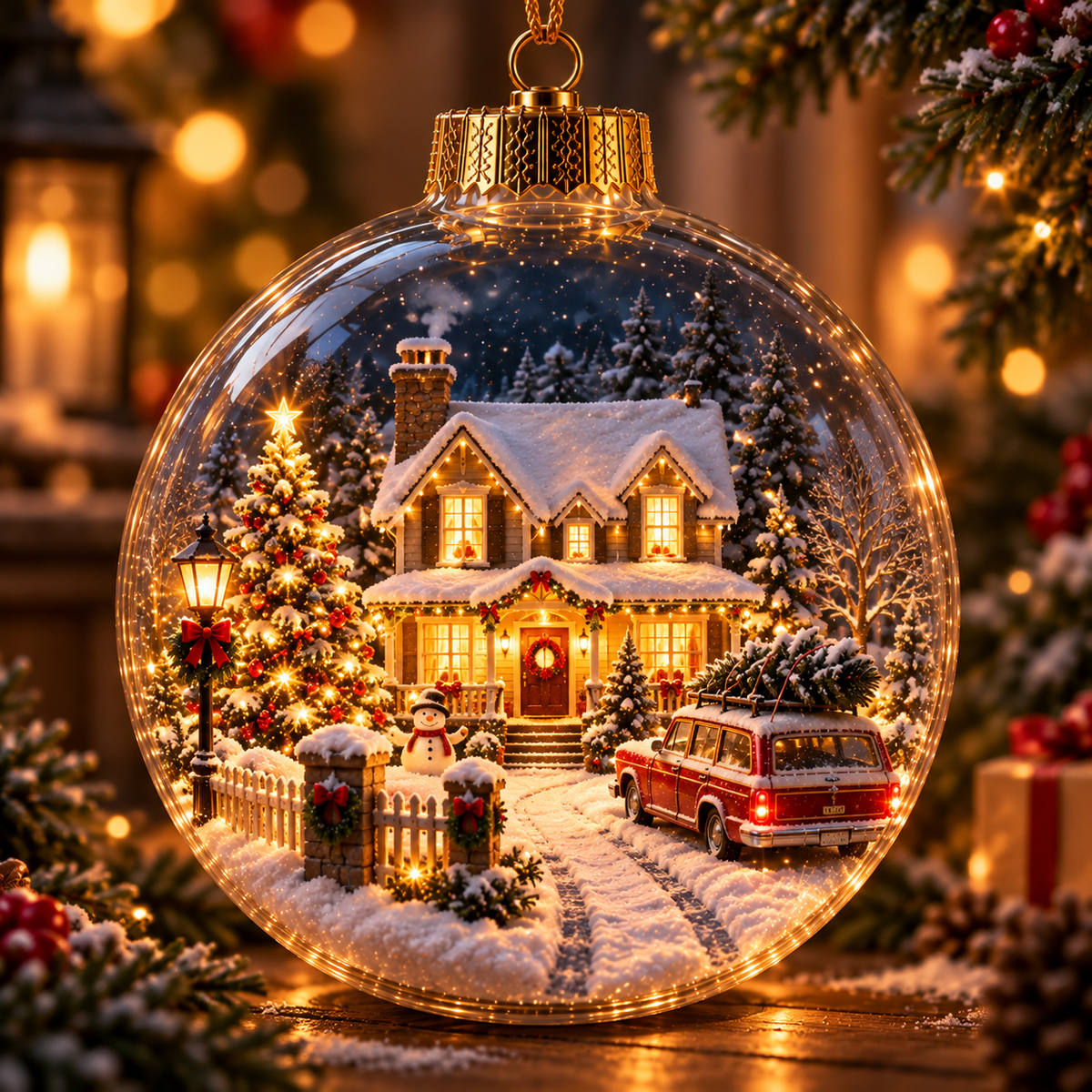 The Christmas We Remember Light-Up Story Ornament – A Tiny Christmas World to Treasure