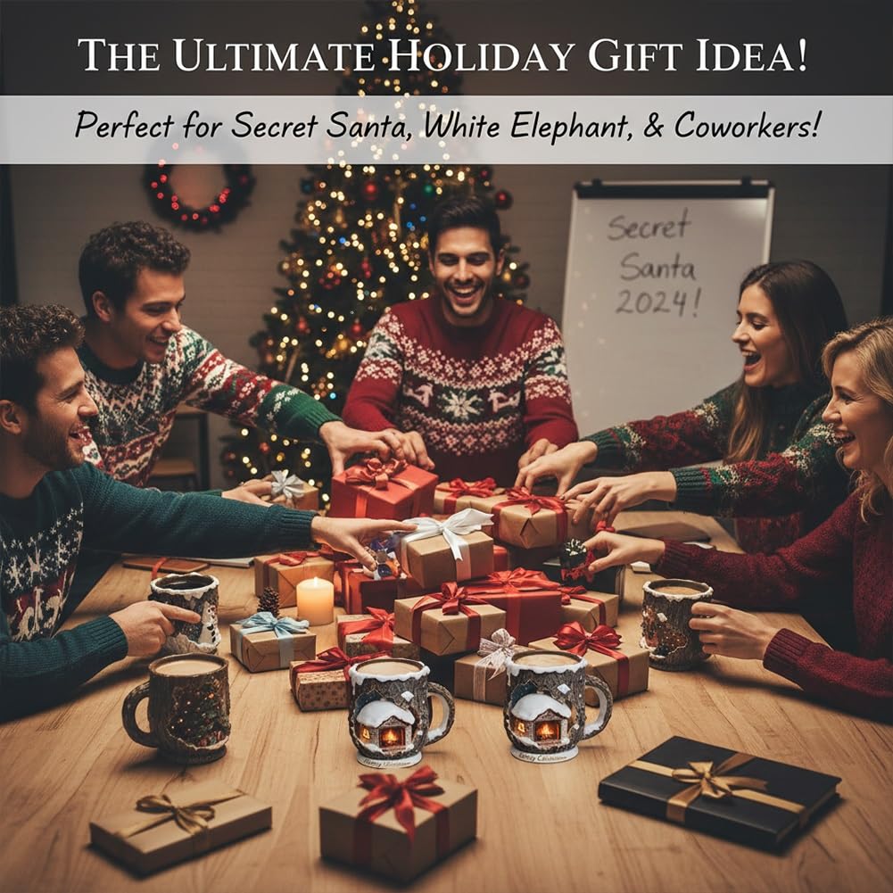 Christmas Themed Mugs Collection