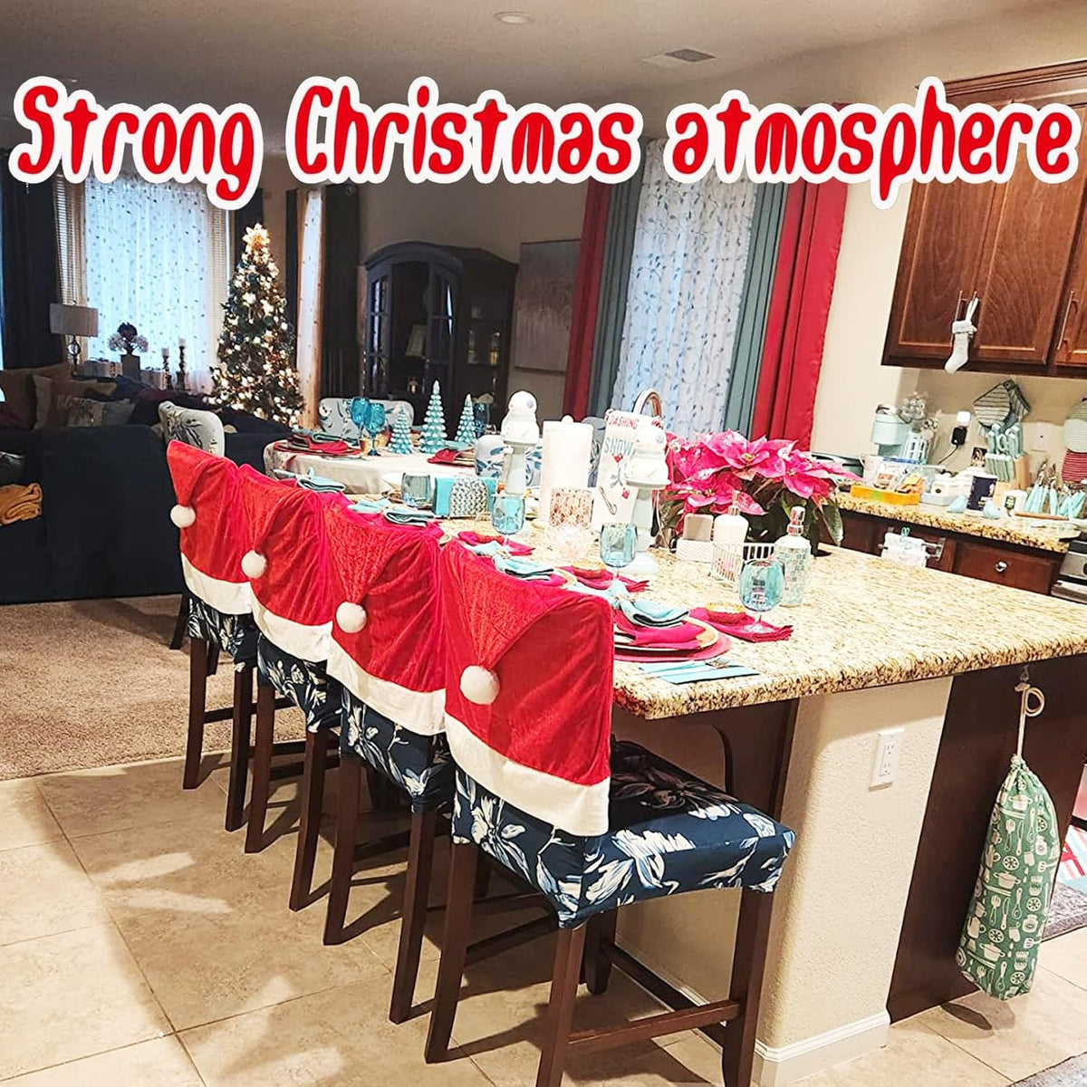 Christmas Chair Covers Set