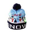 Yeouu | 🎅LED Christmas Knitted Hats Light up Xmas Beanie