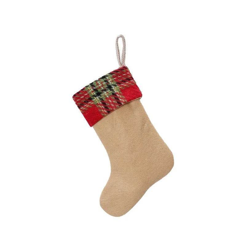 Yeouu | Christmas Decoration Supplies Car Linen Stockings Suit