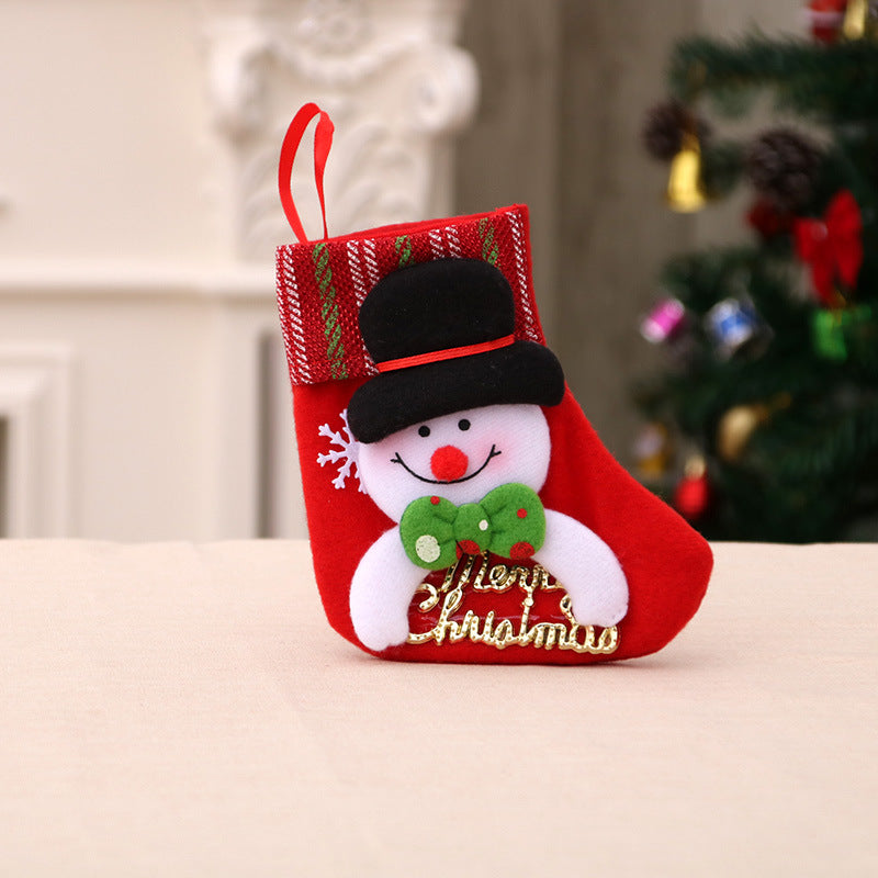 Plush Christmas Bear Stocking Yeouu