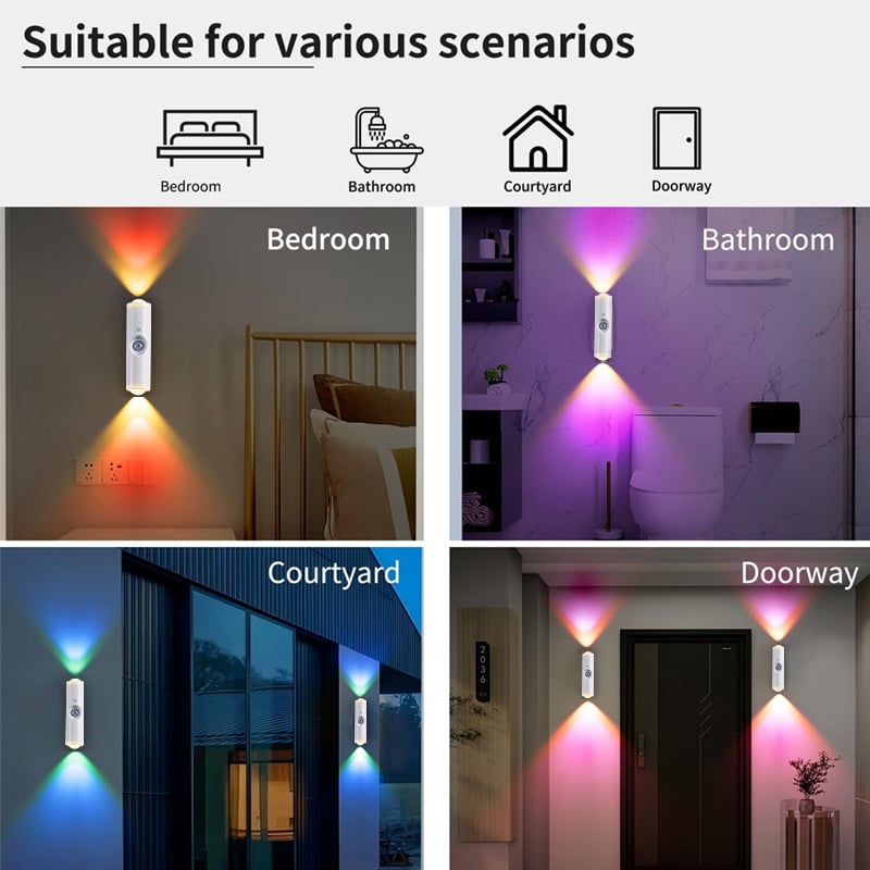 🔥Christmas Sale - Rechargeable Smart LED Motion Sensor Ambient Light