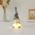 Glowing gnome figure for festive decoration