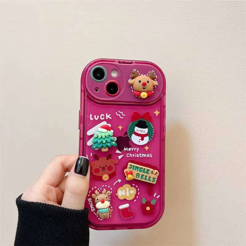 Yeouu | Christmas Tree Pendant iPhone Cover with Mirror