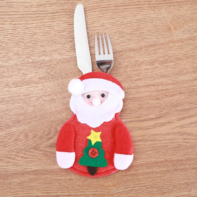 Yeouu | Christmas Tableware Holders Set (12 PCs)