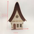 DIY wooden house to paint made of poplar wood