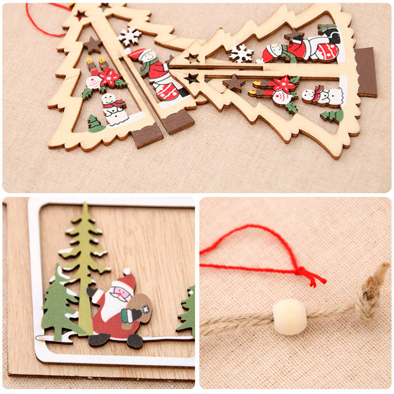 Yeouu | Christmas Wooden Pendant
