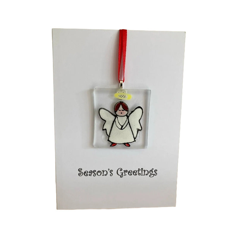 Yeouu | Handmade Christmas card ornaments