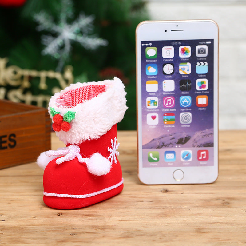 Decorative Mini Christmas Boot Yeouu