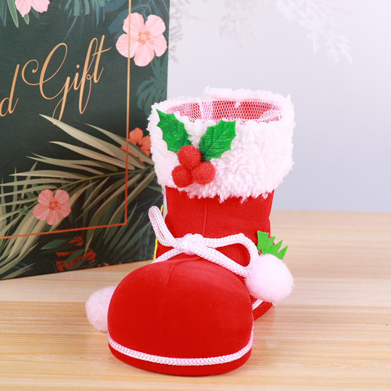 Decorative Mini Christmas Boot Yeouu