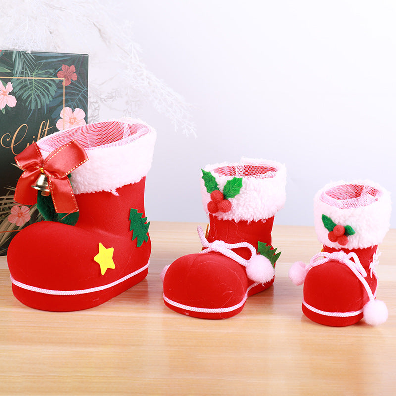 Decorative Mini Christmas Boot Yeouu