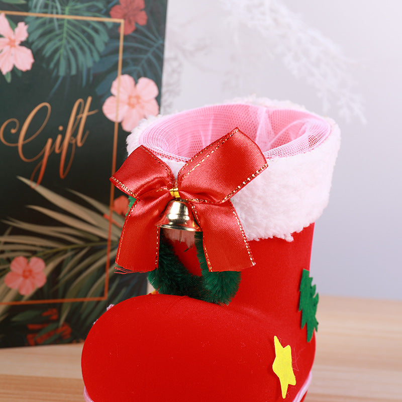 Decorative Mini Christmas Boot Yeouu