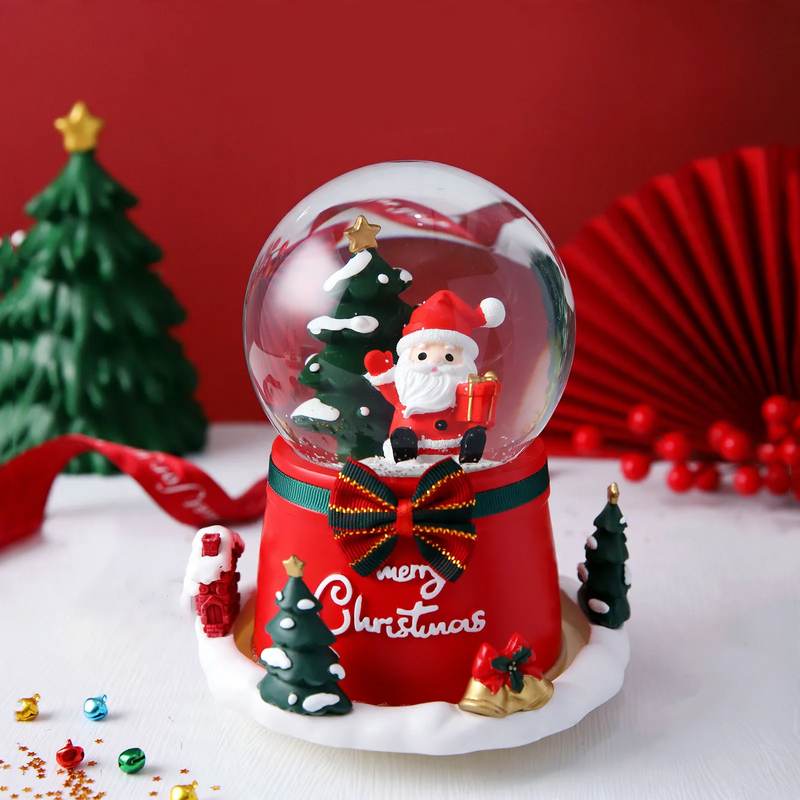 Decorative Christmas ball music box set
