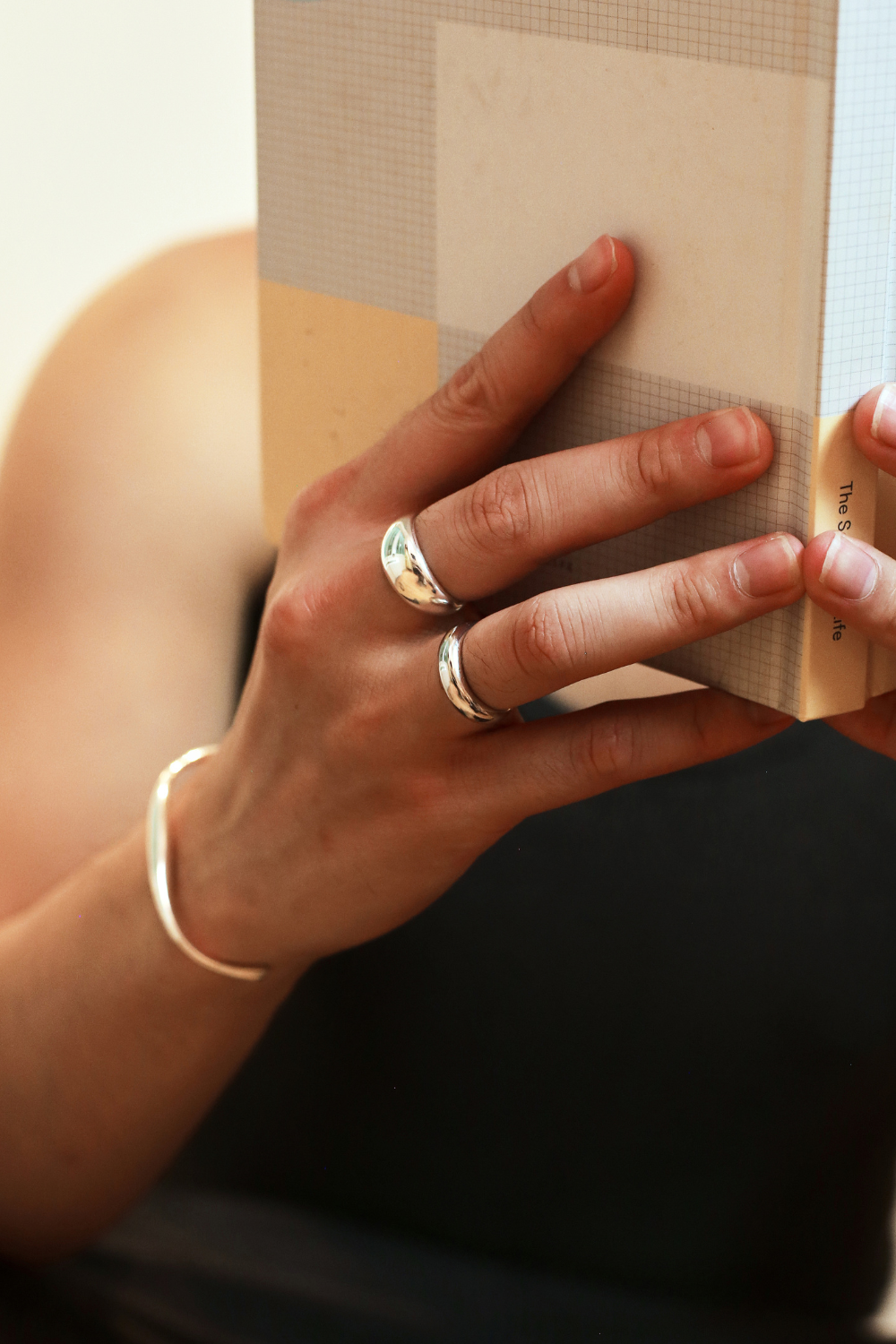 Pooling Wide Dome Ring