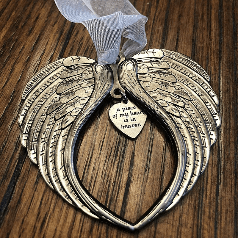 Yeouu | Christmas Bell Angel Wing Ornament
