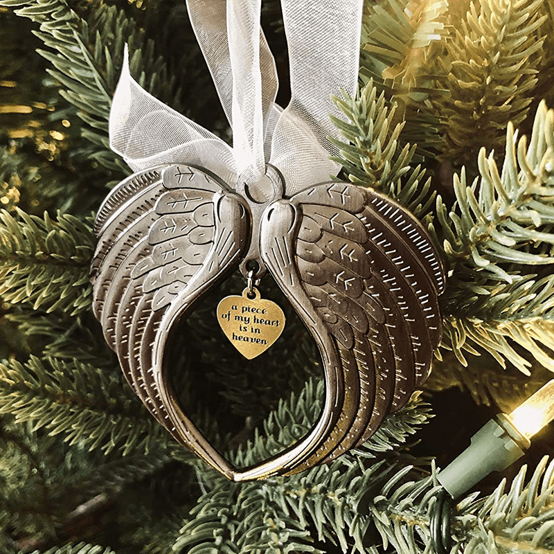 Yeouu | Christmas Bell Angel Wing Ornament
