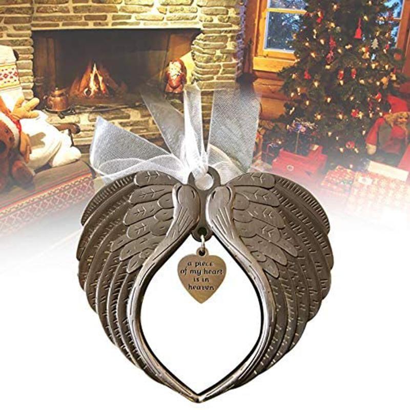Yeouu | Christmas Bell Angel Wing Ornament