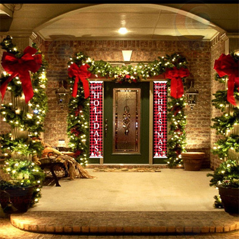 Holiday Door Banner Set Yeouu