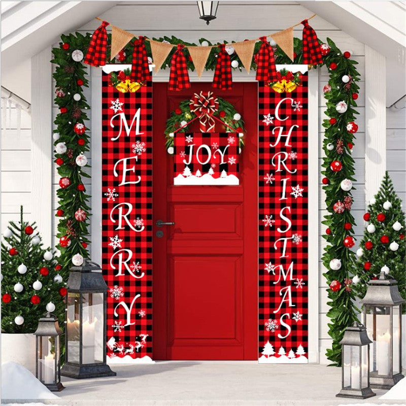 Holiday Door Banner Set Yeouu