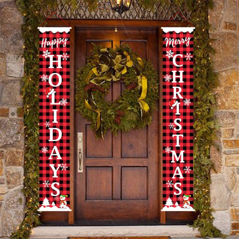 Holiday Door Banner Set Yeouu