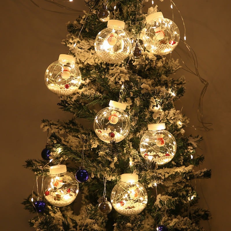 Yeouu | Christmas Led Wishing Ball String Lights Decorations