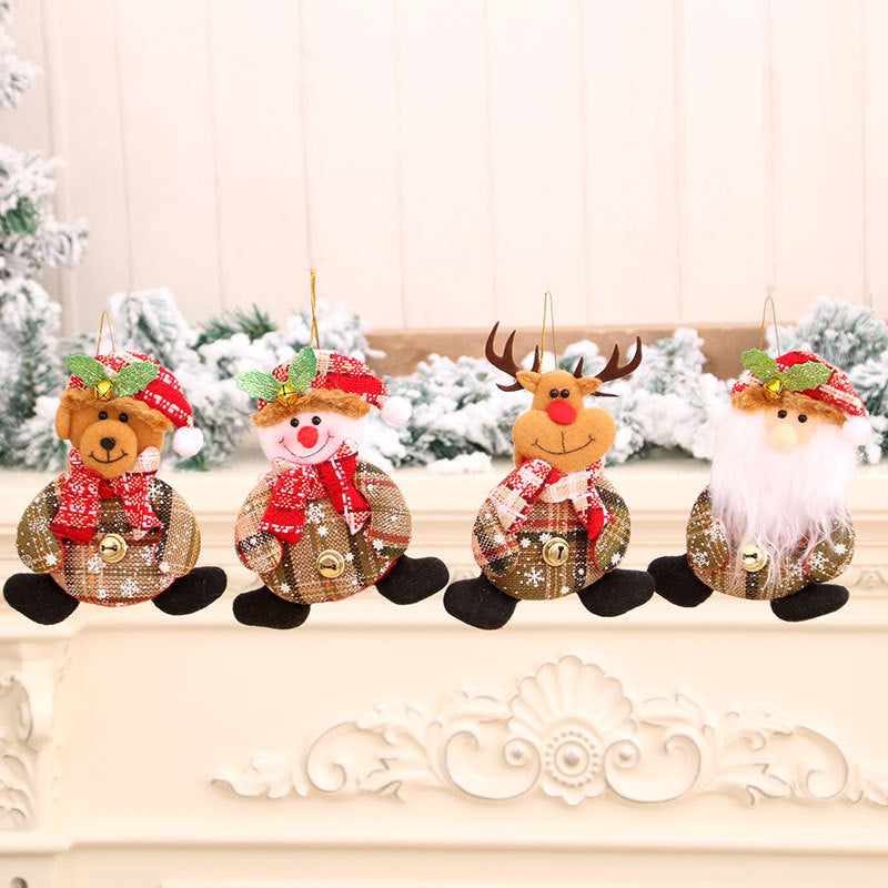 Festive Holiday Snowman Ornament Yeouu