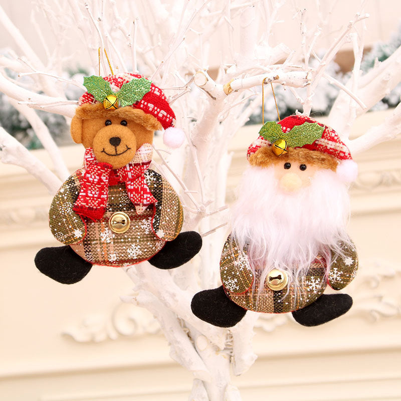 Festive Holiday Snowman Ornament Yeouu