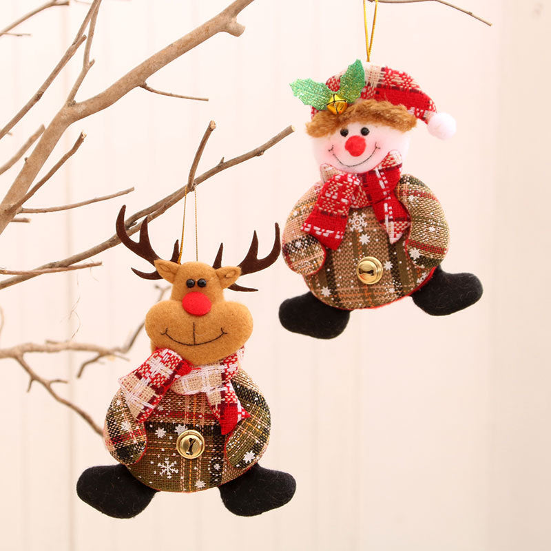 Festive Holiday Snowman Ornament Yeouu