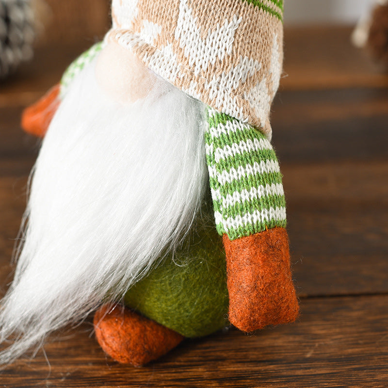 Yeouu | Christmas Green Faceless Old Man Elf Figurine