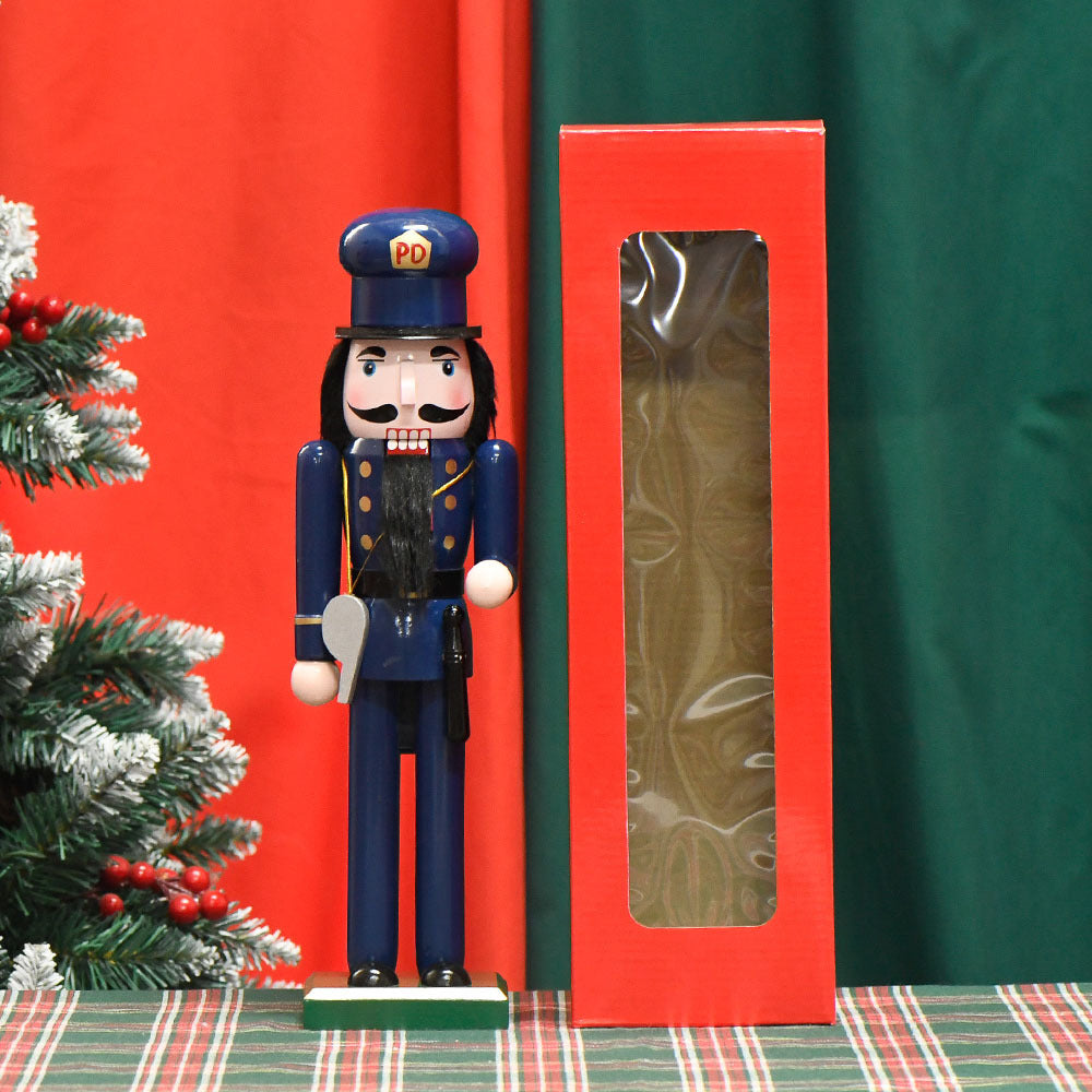 Nutcracker figure, 36 cm, police design
