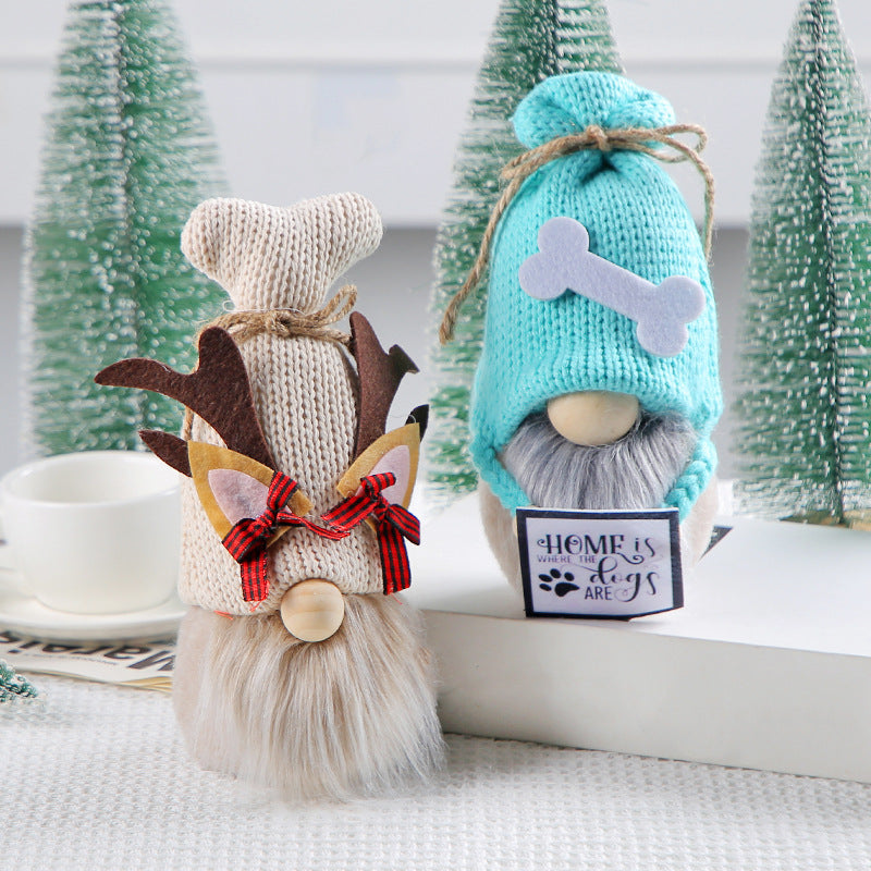 Christmas elf, modern decorative figure