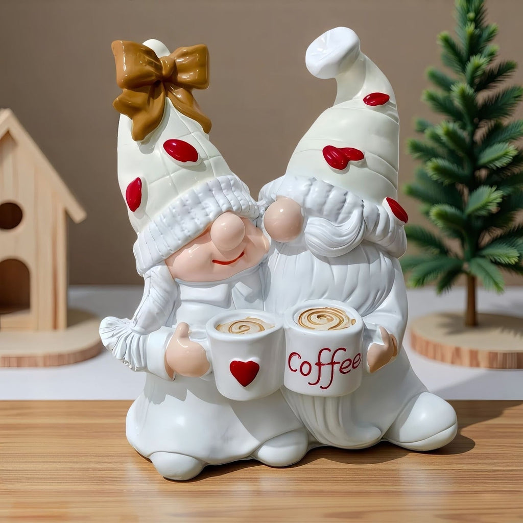 Christmas Elf Pair made of Resin