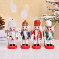 Nutcracker figure made of wood, 10 cm