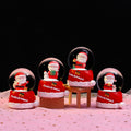 Mini Christmas Snow Globe with Light