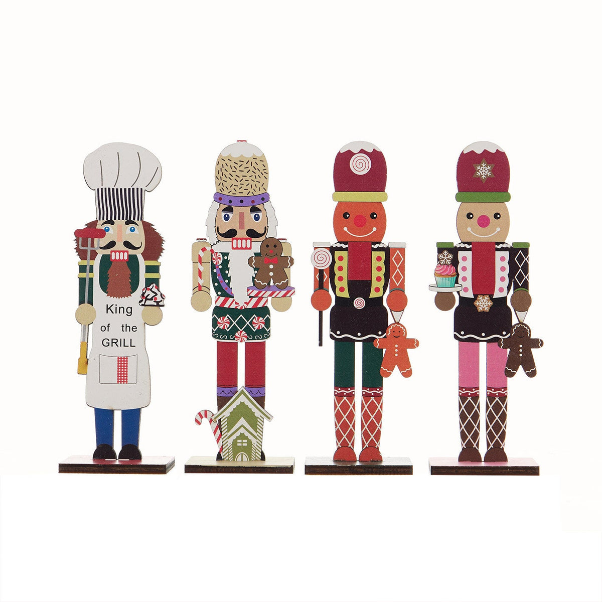 Decorative wooden nutcracker soldier for Christmas