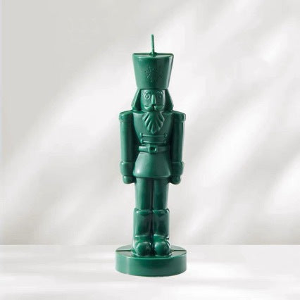 Nutcracker candle in British style