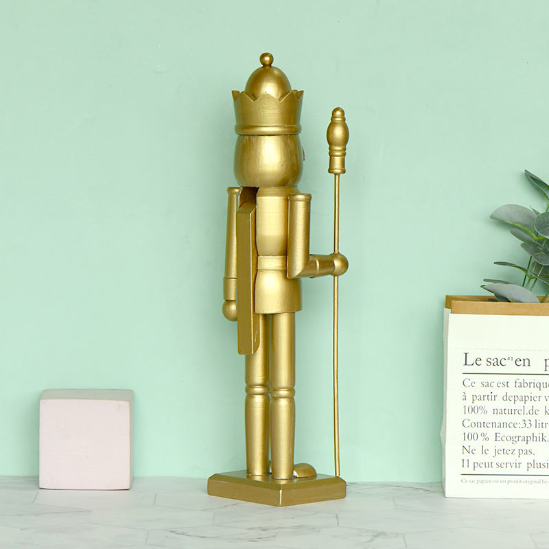 Nutcracker King in Gold, 38 cm