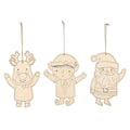 Wooden Gnome Ornament for Christmas Tree