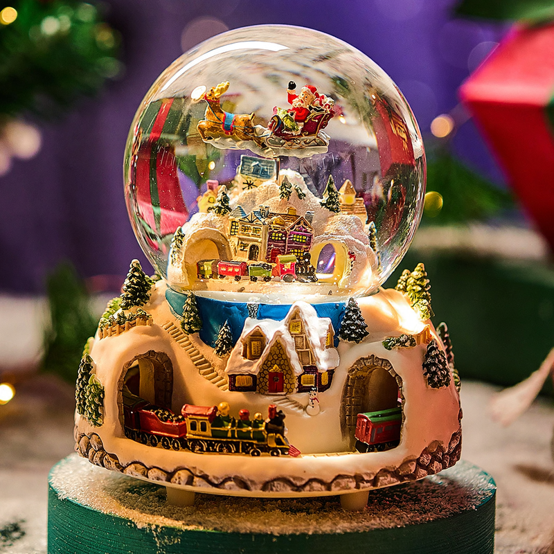 Christmas Train Music Box with Bluetooth